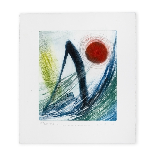 12 - Jan de Fouw (Dutch, 1929 –2015)  The Song of Amhairghin (Amergin), a set of fourteen works with acco... 