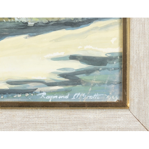 33 - Raymond McGrath (1903-1977)  Garden Watercolour and gouache, 29 x 36cm Signed and dated 1949