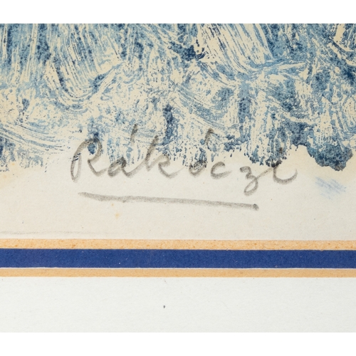 51 - Basil Rakoczi (1908-1979)  MADONNA II, 1952 Monotype , 48 x 39cm Signed