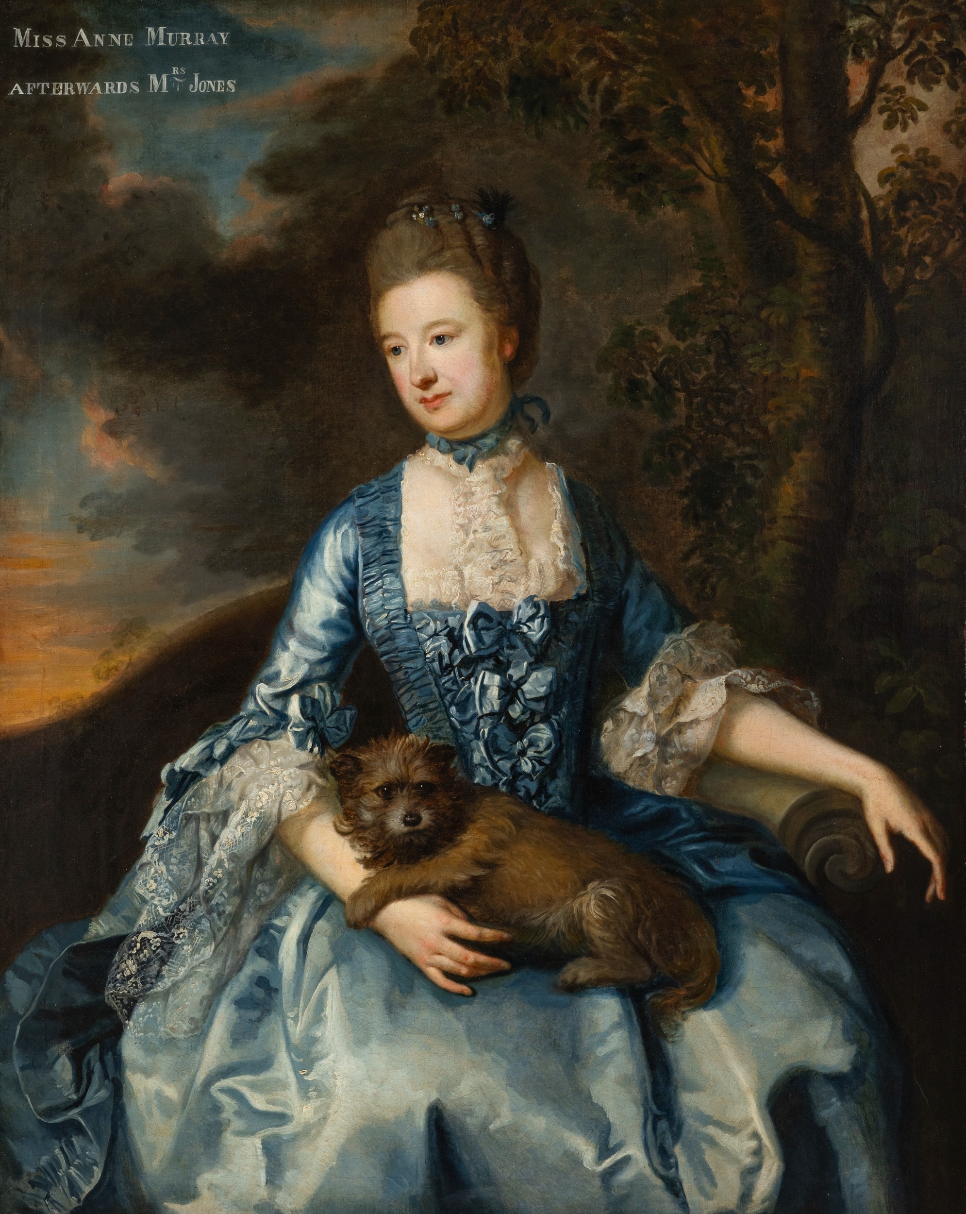 ATTRIBUTED TO ROBERT HUNTER (C.1715/20-1801) Portrait of Miss Anne ...