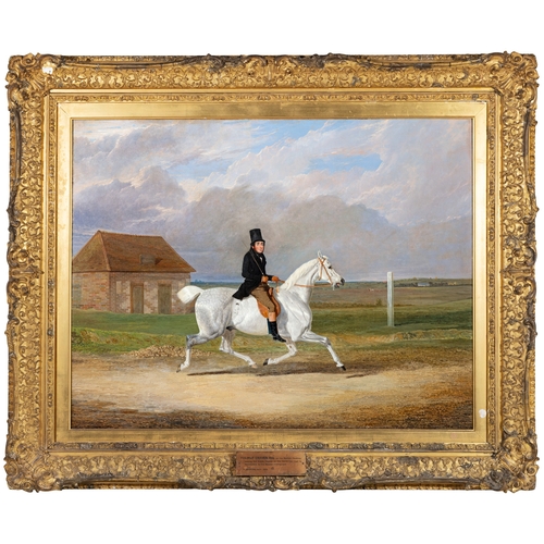 485 - JOHN FREDERICK HERRING, SEN. (1795-1865) Fulwar Craven Esq. (1782-1860), mounted on his Norfolk Hack... 