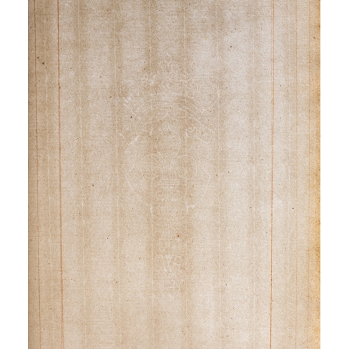 522 - A COLLECTION OF THREE VELLUM BOUND DOCUMENT/RECORD BOOKS, LATE 17TH /EARLY 18TH CENTURY MAINTAINED B... 