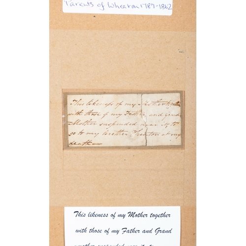 573 - PROVINCIAL IRISH SCHOOL, 18TH CENTURY Portrait of a Lady, a Large Plume in her Hat; and Portrait of ... 