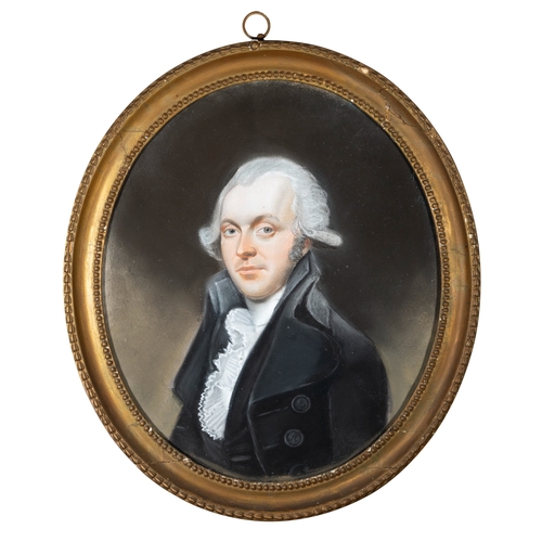 573 - PROVINCIAL IRISH SCHOOL, 18TH CENTURY Portrait of a Lady, a Large Plume in her Hat; and Portrait of ... 