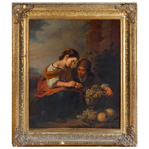 645 - ATTRIBUTED TO LEO SCHONINGER AFTER BARTOLOME ESTEBAN MURILLO (SPANISH 1618 - 1682) The Little Fruit ... 