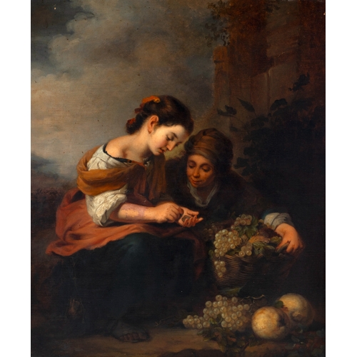 645 - ATTRIBUTED TO LEO SCHONINGER AFTER BARTOLOME ESTEBAN MURILLO (SPANISH 1618 - 1682) The Little Fruit ... 