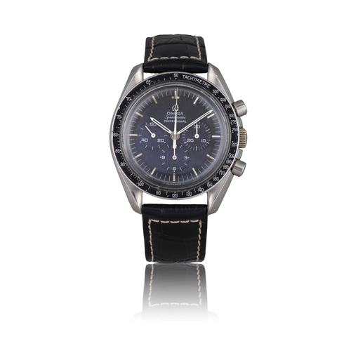 83 - OMEGA SPEEDMASTER PROFESSIONAL, REF. 145.022-69 ST, STAINLESS STEEL CHRONOGRAPH WRISTWATCH A fine an... 