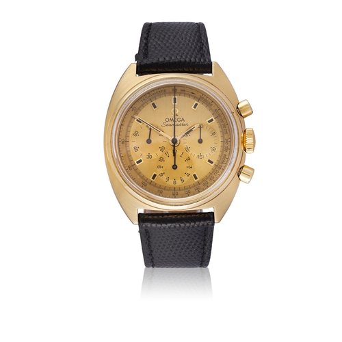 84 - OMEGA SEAMASTER, REF. 145.006-68 18K YELLOW GOLD CHRONOGRAPH WRISTWATCH WITH TACHYMETRIC SCALE A fin... 