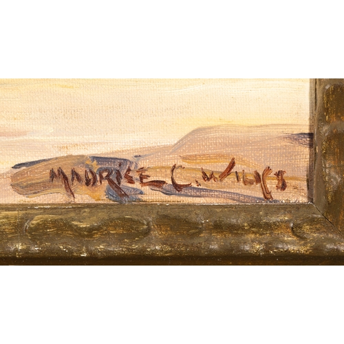 41 - Maurice C. Wilks RUA ARHA (1910-1984)  Torr Head, Antrim Oil on canvas, 39.5 x 50cm (15½ x 19½) Sign... 
