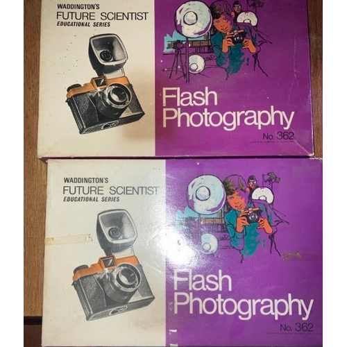 16 - Two Waddington's future scientists flash photography kits - collection by appointment only please