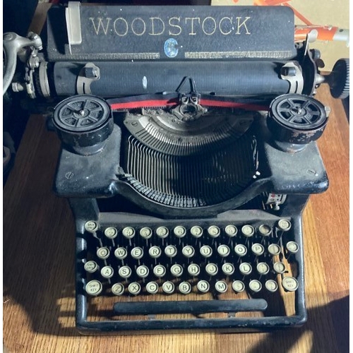 19 - Californian Woodstock vintage typewriter circa 1923, fair to good condition - collection by appointm... 