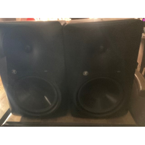 21 - One Mackie MR824 monitor speaker, working order with lead - collection by appointment only please