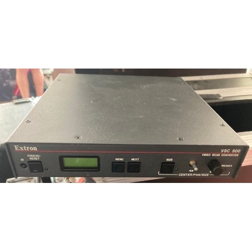 4 - Extron VSC500 video scan converter without cables, uses main power - collection by appointment only ... 