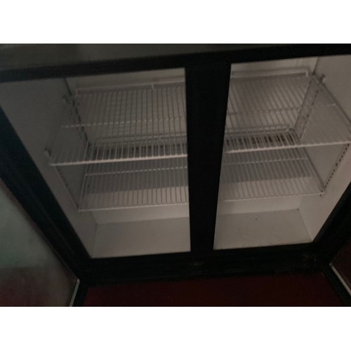 56 - King refrigeration double bar fridge - collection by appointment only please