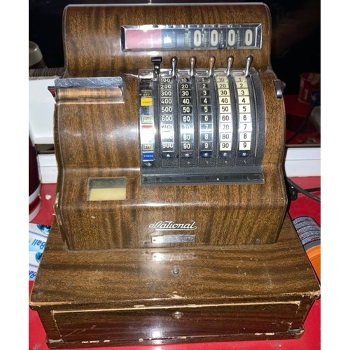 59 - 1960's National, Swedish cash register, electric powered - collection by appointment only please