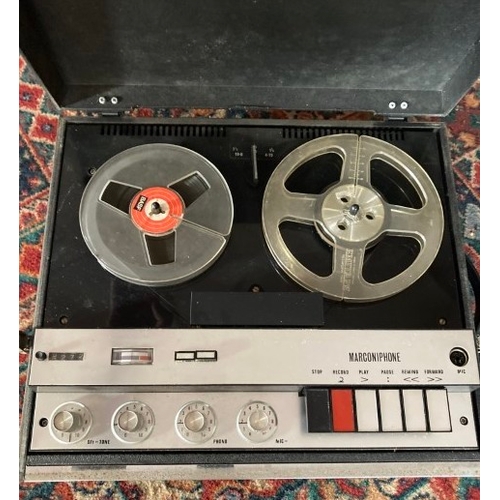 6 - Marconi reel to reel tape recorder, untested - collection by appointment only please