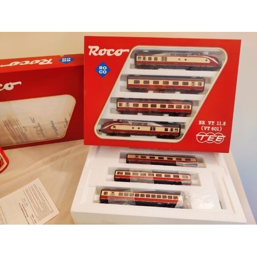 167 - Roco HO Gauge: VT 601 Diesel with Extension Pack