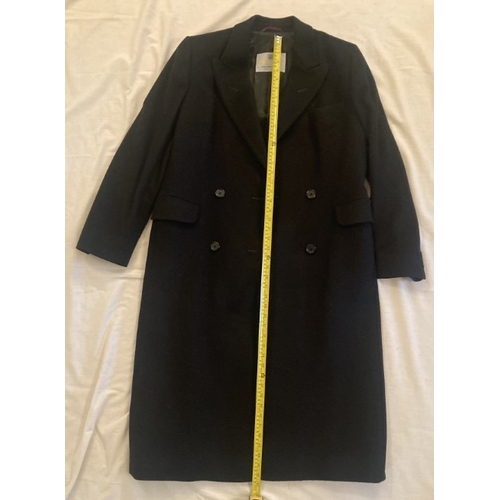 60 - Aquascutum cashmere overcoat, 44