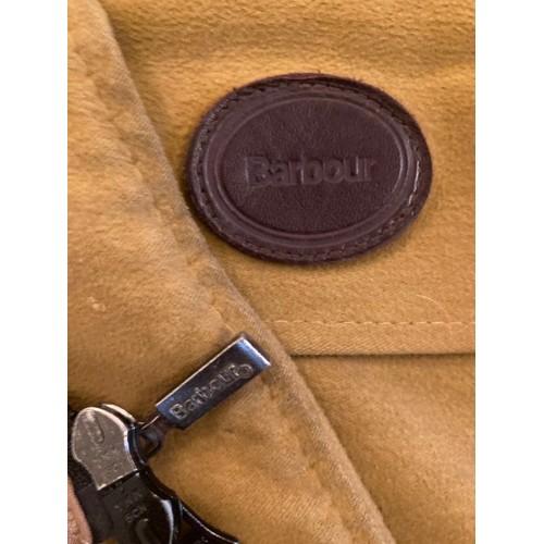 58 - Barbour A782 moleskin jacket XL.