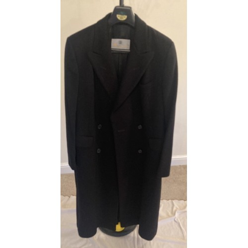 60 - Aquascutum cashmere overcoat, 44