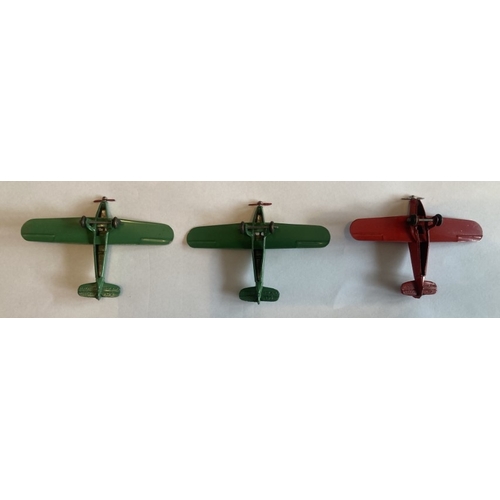 426 - Three early Meccano Light Tourer airplanes