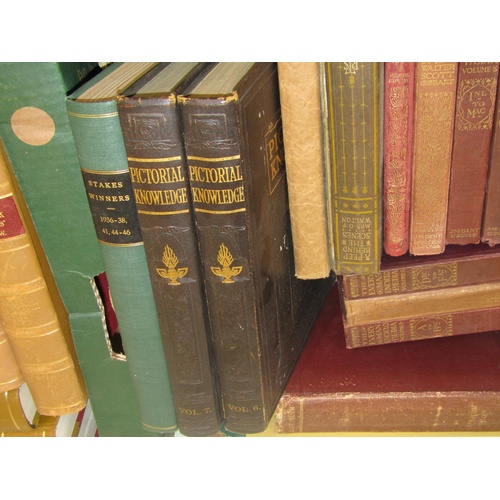 1005 - BOX CONTAINING 31 BOOKS TO INCLUDE THE EVERYMAN ENCYCLOPEDIA AND MISC. OTHER NOVELS