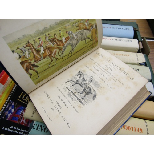 1019 - BOX CONTAINING 24 BOOKS RELATING TO DAMS AND HORSE RACING TO INCLUDE DAMS OF WINNERS 1956 TO 1989 (N... 