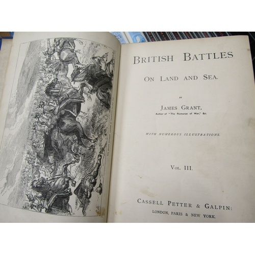 1028 - TWO BOXES CONTAINING 65 BOOKS RELATING TO ENGLISH WARS TO INCLUDE SMALL COLLECTION OF WORDSWORTH MIL... 