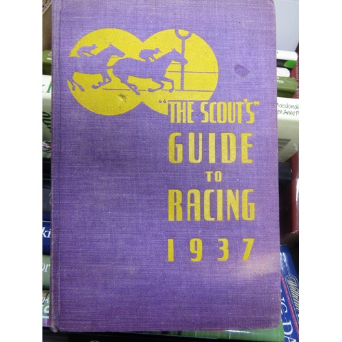 1037 - TWO BOXES CONTAINING BOOKS CONSISTING OF RACING RELATED NOVELS AND JOCKEY AUTOBIOGRAPHIES TO INC. TH... 