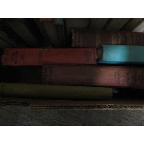 1047 - ONE BOX CONTAINING 25 HORSE RELATED VINTAGE BOOKS INCLUDING FOUR VOLUMES HISTORY OF THE ENGLISH TURF... 