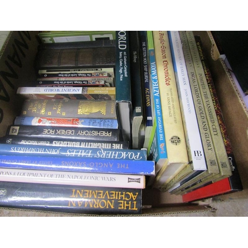 1057 - ONE BOX CONTAINING 42 BOOKS OF GENERAL HISTORY TO INCLUDE THE BOOK OF DISCOVERY BY J C BRIDGES, ANGL... 