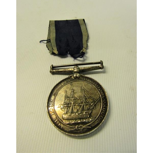 149 - A Victorian long service and good conduct medal with ribbon.