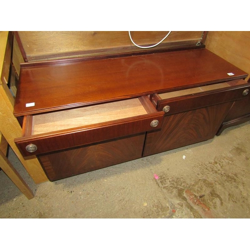 1293 - MAHOGANY SIDEBOARD