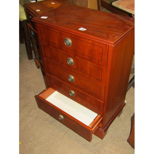 1304 - REPRO FIVE DRAWER CHEST