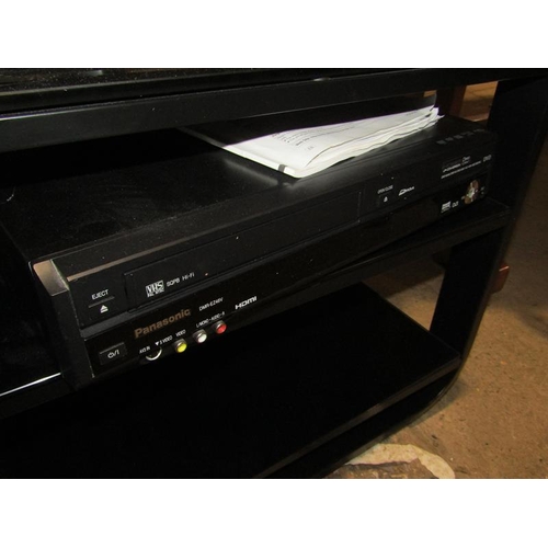 1322 - SONY TV; VIDEO PLAYER; STAND