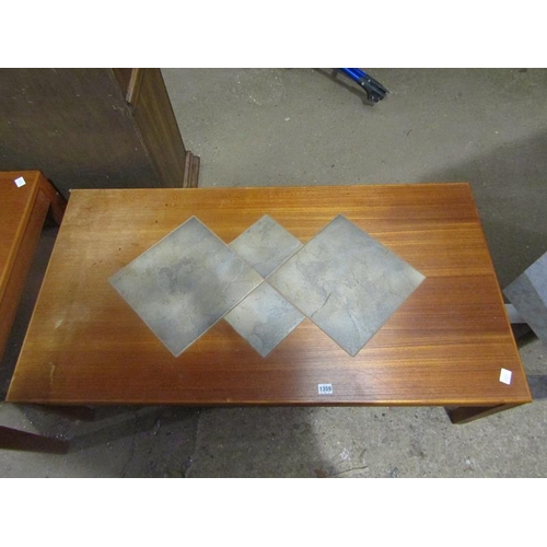 1359 - DANISH TILE TOP COFFEE TABLE