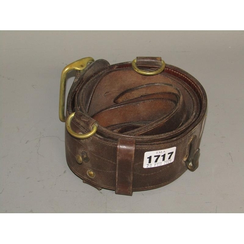 1717 - VINTAGE LEATHER BELT