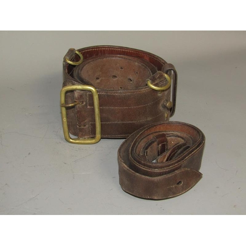 1717 - VINTAGE LEATHER BELT