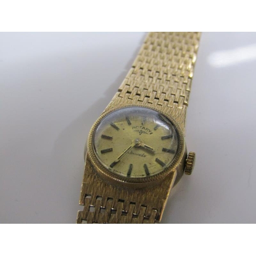 1753 - ROTARY LADIES 9ct GOLD WRISTWATCH - 25g OVERALL