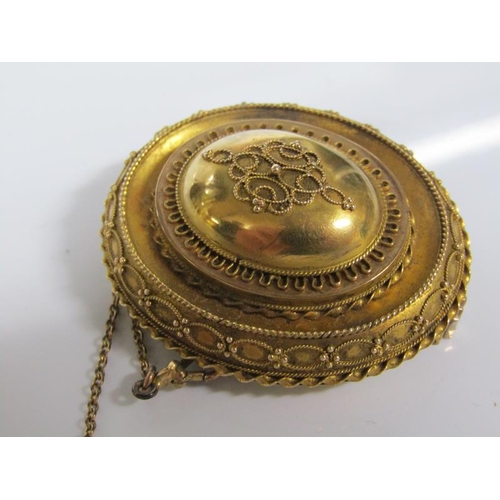 1756B - VICTORIAN MEMORIAM BROOCH; BAR BROOCH, 15G