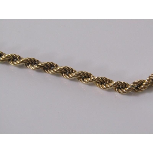 1790 - 9ct GOLD CHAIN - 5g 56cms L