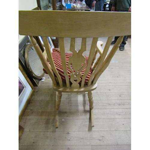 2140 - ASH WINDSOR ROCKING CHAIR 118 cms h