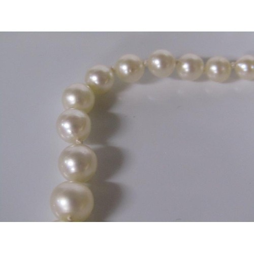 1800 - THREE PEARL BEAD BRACELETS