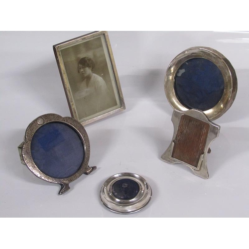 1939 - COLLECTION OF SIX SILVER PHOTO FRAMES