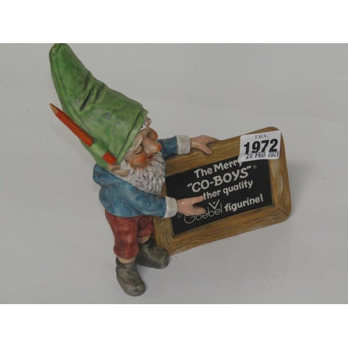 1972 - GOEBEL FIGURE OF A GNOME