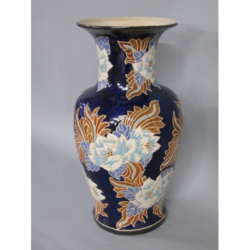 2014 - ORIENTAL BALUSTER VASE, 51CM H