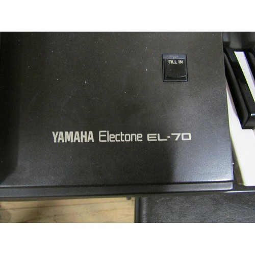 2158 - YAMAHA ELECTONE ELECTRIC ORGAN 103 x 98cms