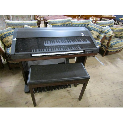 2158 - YAMAHA ELECTONE ELECTRIC ORGAN 103 x 98cms