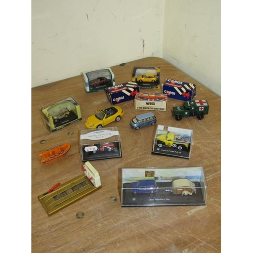 1733 - DIECAST MODEL VEHICLES TO INC. CORGI, SOME BOXED