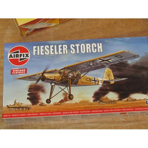 1737 - BOX OF REVELL AND AIRFIX MILITARY AND AVIATION MODELS AND FIGURES